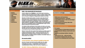 What Blkk.de website looked like in 2021 (2 years ago)