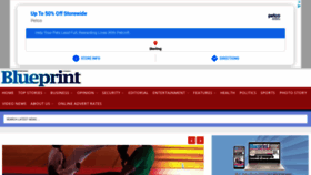 What Blueprint.ng website looked like in 2021 (2 years ago)