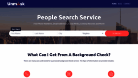 What Backgroundchecksource.com website looked like in 2021 (2 years ago)