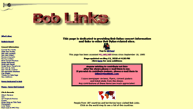 What Boblinks.com website looked like in 2021 (2 years ago)