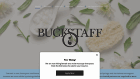 What Buckstaffbaths.com website looked like in 2021 (2 years ago)