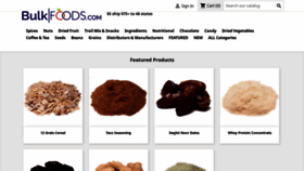 What Bulkfoods.com website looked like in 2021 (2 years ago)