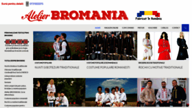 What Bromania.ro website looked like in 2021 (2 years ago)