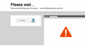 What Bibliacatolica.com.br website looked like in 2021 (2 years ago)