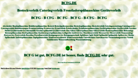 What Bcfg.de website looked like in 2021 (2 years ago)