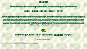 What Bfdu.de website looked like in 2021 (2 years ago)