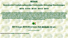 What Bffd.de website looked like in 2021 (2 years ago)