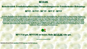 What Bfvf.de website looked like in 2021 (2 years ago)