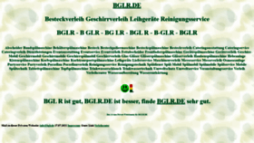 What Bglr.de website looked like in 2021 (2 years ago)