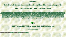 What Bkfv.de website looked like in 2021 (2 years ago)