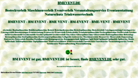 What Bmevent.de website looked like in 2021 (2 years ago)