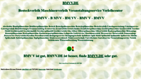 What Bmvv.de website looked like in 2021 (2 years ago)