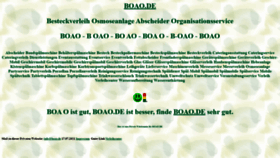 What Boao.de website looked like in 2021 (2 years ago)