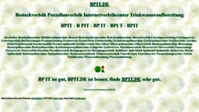What Bpit.de website looked like in 2021 (2 years ago)
