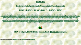 What Bsnc.de website looked like in 2021 (2 years ago)