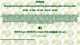 What Btbb.de website looked like in 2021 (2 years ago)