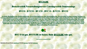 What Bvco.de website looked like in 2021 (2 years ago)
