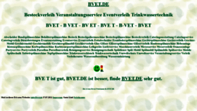 What Bvet.de website looked like in 2021 (2 years ago)