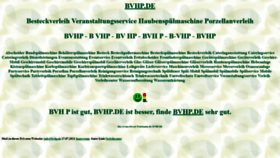 What Bvhp.de website looked like in 2021 (2 years ago)