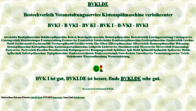 What Bvki.de website looked like in 2021 (2 years ago)