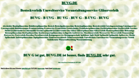 What Buvg.de website looked like in 2021 (2 years ago)