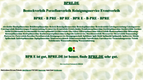 What Bpre.de website looked like in 2021 (2 years ago)