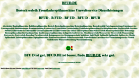 What Bfud.de website looked like in 2021 (2 years ago)
