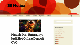 What Bbmolina.net website looked like in 2021 (2 years ago)