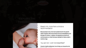 What Babybio.fr website looked like in 2021 (2 years ago)