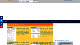 What Baitap.edu.vn website looked like in 2021 (2 years ago)