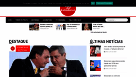 What Blogdacidadania.com.br website looked like in 2021 (2 years ago)