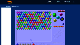 What Bubble-shooter.co website looked like in 2021 (2 years ago)