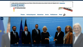 What Bmjv.de website looked like in 2021 (2 years ago)