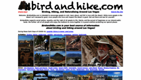 What Birdandhike.com website looked like in 2021 (2 years ago)