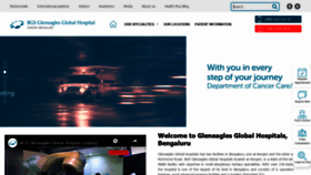 What Bgsgleneaglesglobalhospitalbengaluru.com website looked like in 2021 (2 years ago)
