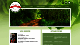 What Botpodroznik.pl website looked like in 2021 (2 years ago)