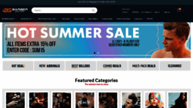 What Barbersalon.com website looked like in 2021 (3 years ago)