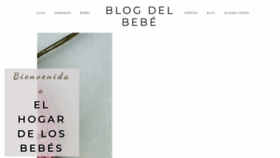 What Blogdelbebe.com website looked like in 2021 (2 years ago)