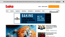 What Bakemag.com website looked like in 2021 (2 years ago)