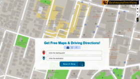 What Bestmapsdirections.com website looked like in 2021 (2 years ago)