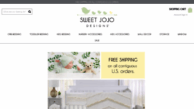 What Babybedding.com website looked like in 2021 (2 years ago)