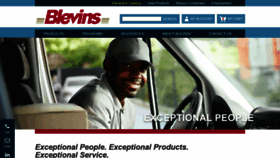 What Blevinsinc.com website looked like in 2021 (2 years ago)