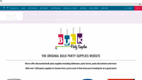 What Bulkpartysupplies.com website looked like in 2021 (2 years ago)
