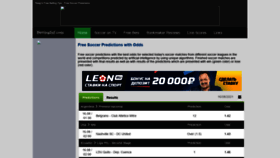 What Bettinginf.com website looked like in 2021 (2 years ago)