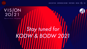 What Bodw.com website looked like in 2021 (2 years ago)