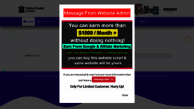 What Bankcodesfinder.com website looked like in 2021 (2 years ago)