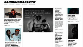 What Bandungmagazine.com website looked like in 2021 (2 years ago)