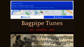What Bagpipetunes.intertechnics.com website looked like in 2021 (2 years ago)