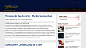 What Bearecords.nl website looked like in 2021 (2 years ago)