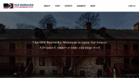 What Barracks.org website looked like in 2021 (2 years ago)